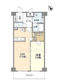 サンハイム戸塚 308 間取り図