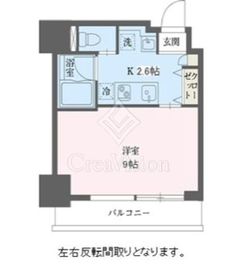 リーフコンフォート赤羽 806 間取り図
