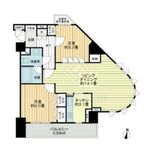 ライオンズガーデン初台 3階 間取り図