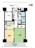 ベルエア新高円寺 1階 間取り図