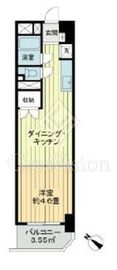 カーサ蔵前 10階 間取り図