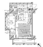 ピアース赤坂 2階 間取り図