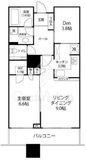 白金タワー 25階 間取り図