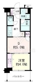 日神デュオステージ三ツ沢公園 4階 間取り図