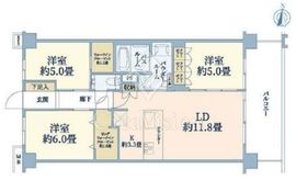ヴェレーナグラン菊名の杜 4階 間取り図
