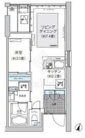 ガーデニエール砧ウエスト 245 間取り図