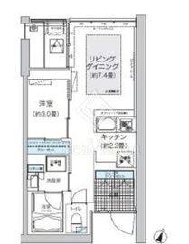 ガーデニエール砧ウエスト 437 間取り図