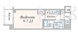グランドコンシェルジュ新宿北 3階 間取り図