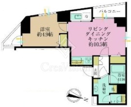 プレール日本橋壱番館 8階 間取り図