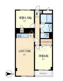 マンションニュー目黒 3階 間取り図
