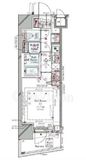 コンシェリア東京 HIGASHIJUJO RESIDENCE 9階 間取り図
