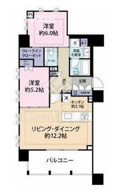 アトラス麻布十番 8階 間取り図