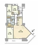 シティタワー品川 16階 間取り図