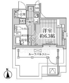 HF東中野レジデンス 9階 間取り図