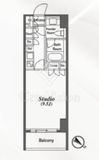 アジリア南麻布J's 502 間取り図