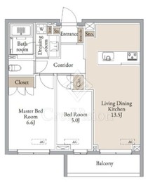 CLARITIA YOKOHAMA TAMMACHI (クラリティア横濱反町) 403 間取り図