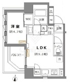 ルフォンリブレ蔵前コンセール 2階 間取り図