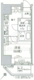 ルフレプレミアム川崎 9階 間取り図