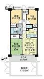 ライオンズマンション吉祥寺南 1階 間取り図