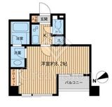 エンゼルピュア高輪 402 間取り図