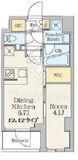 クレストコート南長崎 203 間取り図