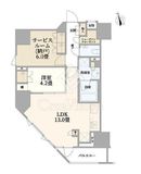 クレヴィア池袋ウエスト 5階 間取り図
