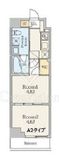 クレストコート南長崎 206 間取り図