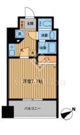 プライムアーバン門前仲町 505 間取り図