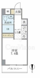 KDXレジデンス御徒町 703 間取り図