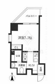 KDXレジデンス御徒町 1104 間取り図