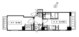 南青山コンパウンド 602 間取り図