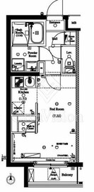 アクサス目黒祐天寺 1階 間取り図