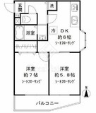 碑文谷メゾン 3階 間取り図