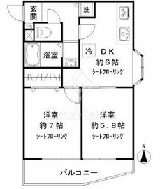 碑文谷メゾン 3階 間取り図