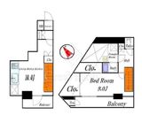 アーバイル池袋イースト 12階 間取り図