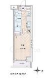 エスティメゾン錦糸町2 1014 間取り図