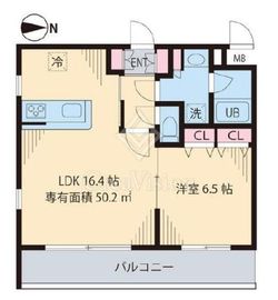 ウェスティング中野坂上 309 間取り図