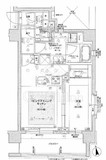 グローベルザ・高円寺プレミアム 6階 間取り図