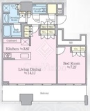 WORLD TOWER RESIDENCE 29階 間取り図