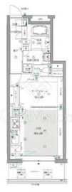 アージョ世田谷東松原 3階 間取り図