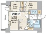 Garden Xavis南蒲田 (ガーデンザヴィス南蒲田) 201 間取り図