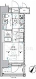 ベルグレード川崎AZ 3階 間取り図