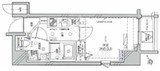 Le'a川崎壱番館 8階 間取り図