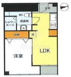 高輪グランドハイツ 4階 間取り図