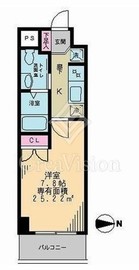 サンリュミエSEIKOH 5階 間取り図