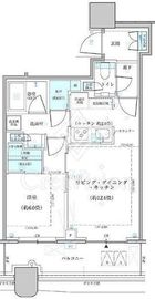 パークタワー勝どきミッド/サウス 36階 間取り図