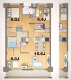 ステラメゾン田端 401 間取り図