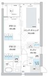 ガーデニエール砧ウエスト 417 間取り図