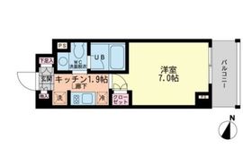 エスティメゾン哲学堂 203 間取り図