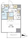 COCO-CHILL KAMEARI 604 間取り図